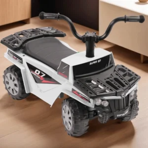 Super 07 White Ride On Truck Toy1