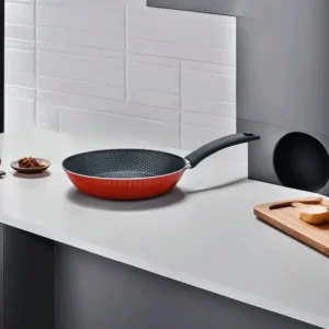 Trueval 18cm Classic Red Frying Pan1