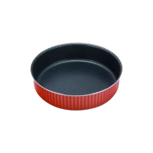 Trueval 28cm Classic Round Red Oven Pan