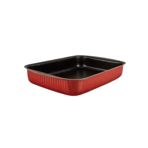 Trueval 35cm Classic Rectangular Red Oven Pan