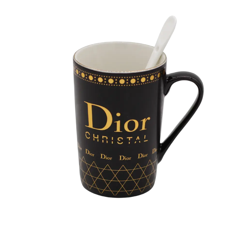 Dior-Christal-Black-&-Gold-Long-Mug