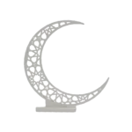 Ramadan 30cm White Crescent Stand