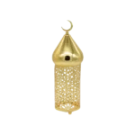 Ramadan 32cm Golden Minaret with Light