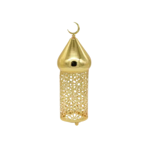 Ramadan 32cm Golden Minaret with Light