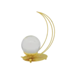 Ramadan 15x20cm Golden Crescent with Ball Decor