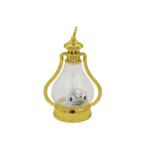 Ramadan 16cm Golden Lantern Stand with Light