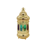 Ramadan 29x10cm Golden Lantern with Light