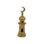 Ramadan 24x7cm Golden Minaret with Moon Decor