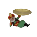 Ramadan 16x14cm Laying Down Elder Person Holding Golden Plate