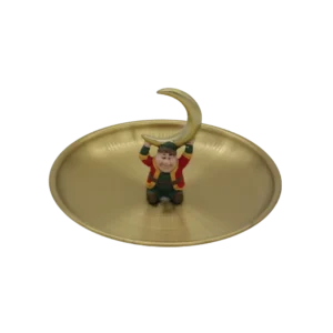 Ramadan 17cm Persona on Golden Round Plate