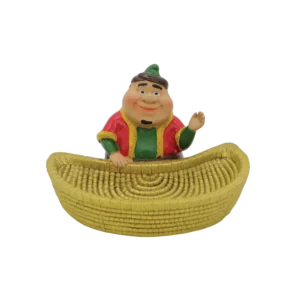 Ramadan 10x15x4cm Persona with Crescent Shaped Basket