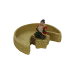 Ramadan 8x15x3cm Persona with Crescent Shaped Dish