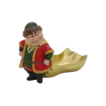 Ramadan 17x21x10cm Persona with Golden Cape Shaped Plate