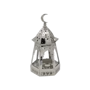 Ramadan Silver Designed Lantern Decor