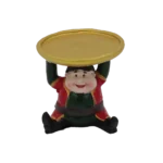 Ramadan 9x8cm Sitting Person Holding Plate