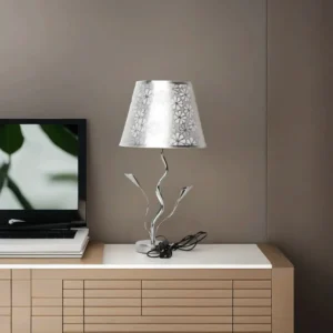 Silver Flowers Design Lambader1