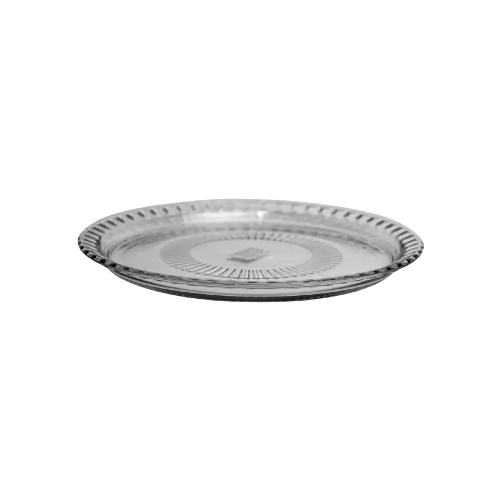 Transparent-Glass-32cm-Round-Serving-Plate