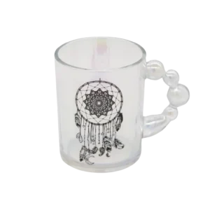 Transparent Glittery Dreamcatcher Mug