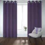 Dark Purple 140x240cm Velvet Curtain