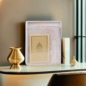 Golden Prayer Rug with Quraan & Rosary1