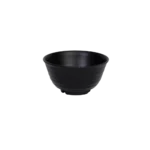 Melamine 15cm black seving bowl