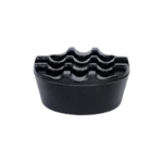 Round Black Ashtray