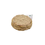 Straw 10cm Trivet 6 Pcs Set
