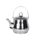 Vicalina Stainless Steel 1.5l Tea Pot With Glass Lid