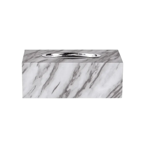 Grey Marble Design Tissue Box – Freeshop