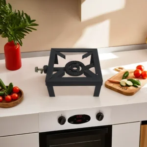 Iron Black Squared Gas Cooker1