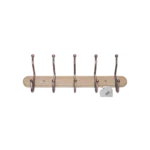 Wooden 5-Hooks Cloth Hanger