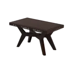 3M Plast Aura 135x80x75cm Rectangular Dark Brown Plastic Tablea