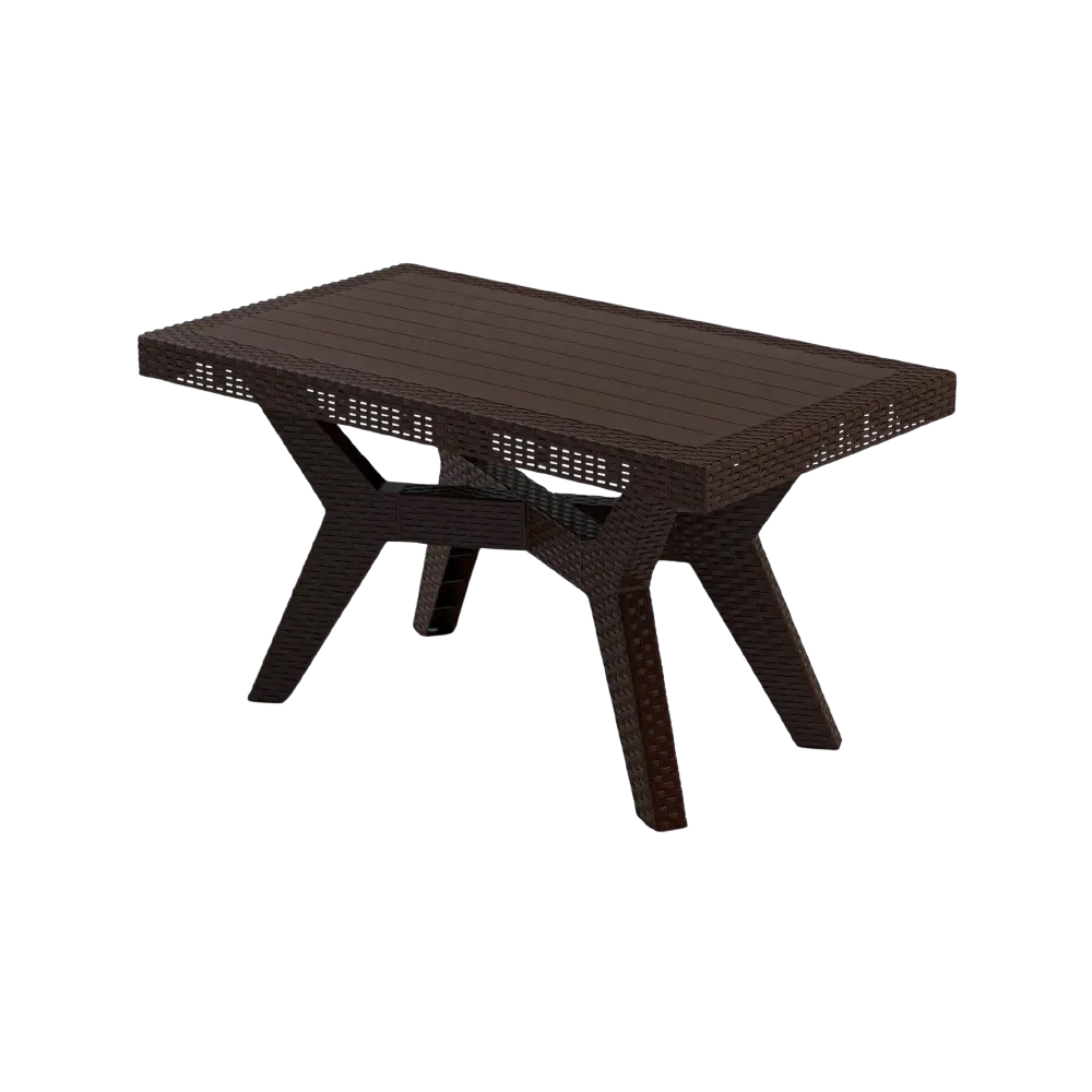 3M-Plast-Aura-135x80x75cm-Rectangular-Dark-Brown-Plastic-Tablea 3M Plast Aura 135x80x75cm Rectangular Dark Brown Plastic Tablea