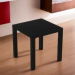 3m Plast Venice Black Plastic 75x75cm Squared Table1a