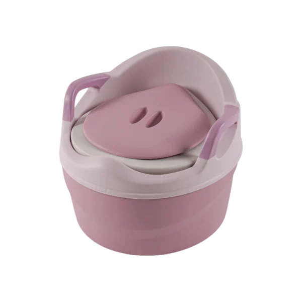 Baby Pink Potty Seat With Handles