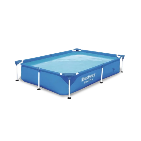 Bestway 56401 Rectangle Steel Pro Pool - Freeshop