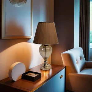 Brown & Gold Transperent Teardrop Lambader1