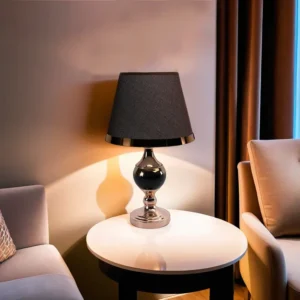 Brown & Golden Lambader with Black Ball Design New1