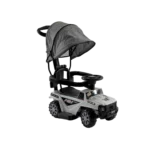 Cocar 4-Wheels Grey & Black With Cover & Handle