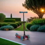 Colorful-Drawing-3-Wheels-Blue-Scooter1a