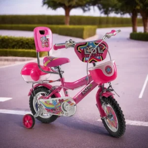 Lol 4 Wheels Fuchsia Bicyle1