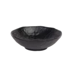 Melamine 20cm Patterned Black Salad Bowl2