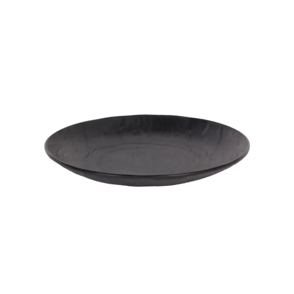 Melamine 23cm patterned shallow round plate2