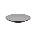 Melamine 30cm Grey & Black Plate2