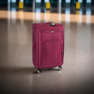Platinum Fuschia Medium Travel Bag1