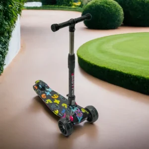 Scooter 3 Wheels Black With Light1