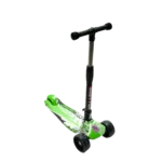 Scooter 3-Wheels Green With Light