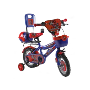 Spiderman 16in Red & Blue 4-Wheels Bicycle