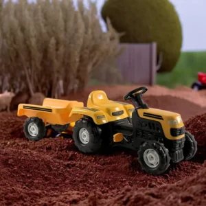 Truck 4 Wheels Yellow & Black With Loco1