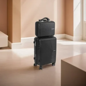 Xstrong Small Black Travel Bag with Hand Bag1